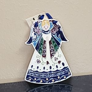 Ceramic hanging angel